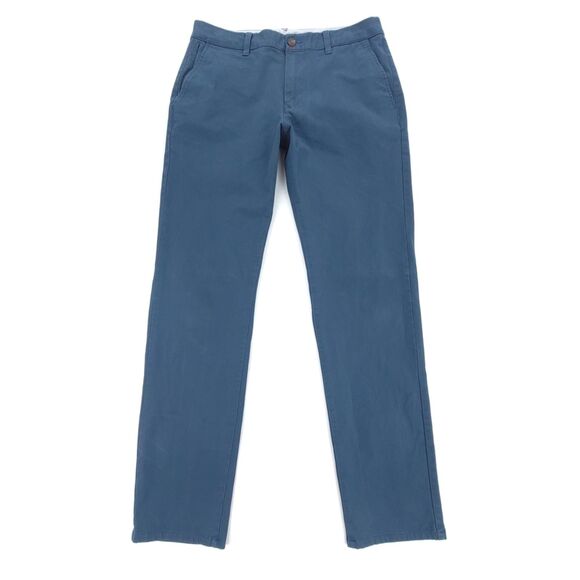 BONOBOS Chino 2.0 Slim Fit Casual Pants Mens 31x31 Golf After Midnights Blue